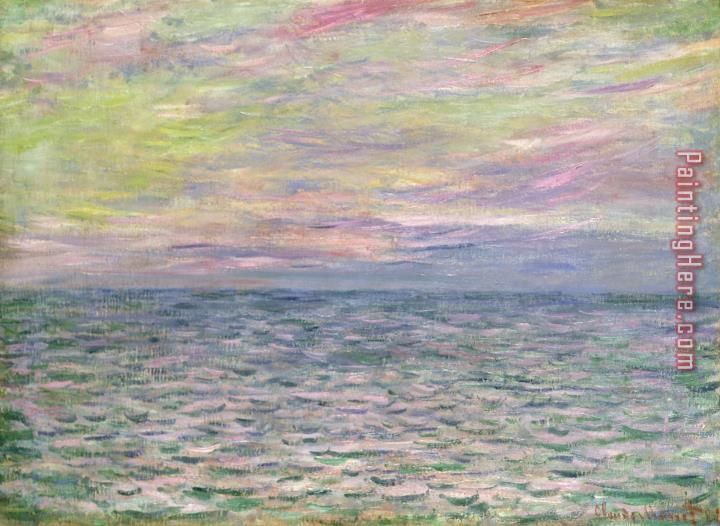Claude Monet On The High Seas